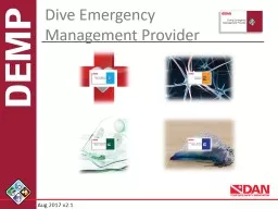 Dive Emergency Management Provider