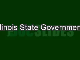 Illinois State Government