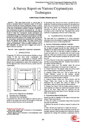 International Journal of Soft Computing and Engineerin