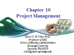 Chapter 10 Project Management