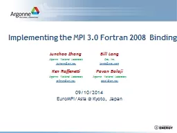 Implementing the MPI 3.0 Fortran 2008 Binding