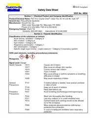 GHS Compliant Safety Data Sheet SDS No