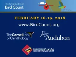 www.BirdCount.org February