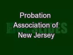 Probation Association of New Jersey