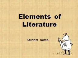 Elements of Literature Student Notes