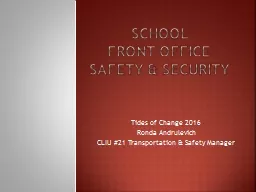 School  Front OFFICE safety & security