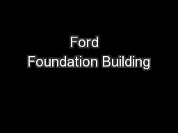 Ford  Foundation Building