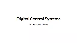 Digital  Control  Systems