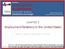 CHAPTER 3 Employment Relations in the United States