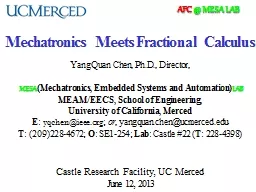 Mechatronics Meets Fractional Calculus