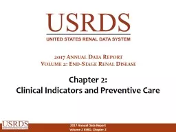Chapter 2: Clinical Indicators and Preventive Care