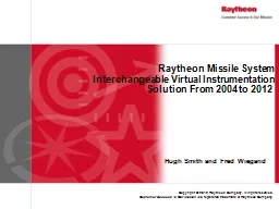 Raytheon  Missile System