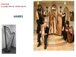 HARPS MUSIC 318   PLUCKED STRING INSTRUMENTS