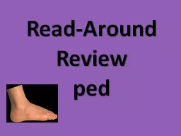 Read-Around Review ped What is the root that means