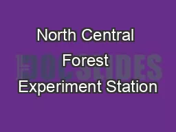 North Central Forest Experiment Station
