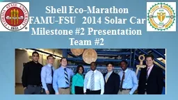 Shell Eco-Marathon  FAMU-FSU 2014 Solar Car