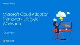 Overview Microsoft Cloud Adoption Framework