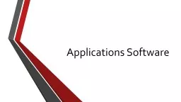 Applications Software Application