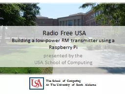 Radio Free USA Building a low-power RM transmitter using a Raspberry Pi