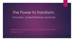 The Power to Transform