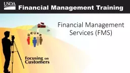Financial Management Services (FMS)