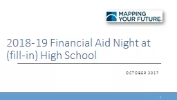 2018-19 Financial Aid Night