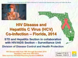 HIV Disease and  Hepatitis C Virus (HCV)