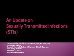 An Update on Sexually Transmitted Infections (STIs)
