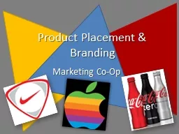 Product Placement & Branding