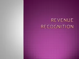 REVENUE RECOGNITION AYUSHI AGGARWAL