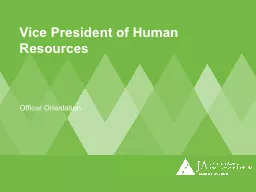 Vice President of Human Resources