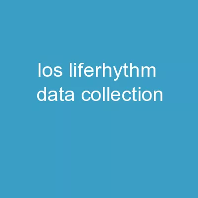 iOS LifeRhythm Data Collection
