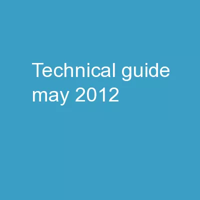 Technical Guide May. 2012