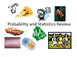 Probability and Statistics Review