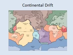 Continental Drift Pangaea