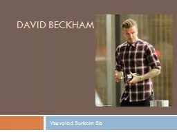 David Beckham Vsevolod