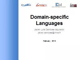 Domain-specific Languages