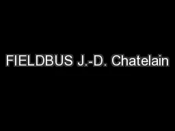FIELDBUS J.-D. Chatelain