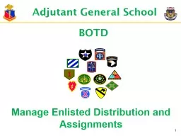 Adjutant General School