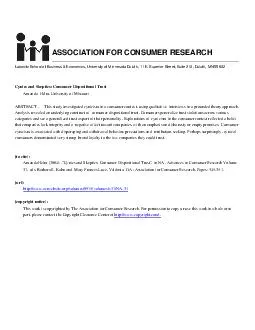 Advances in Consumer Research Volume    Cynics and Sk