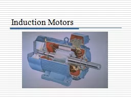 Induction Motors Problems 1 & 2