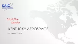 Kentucky Aerospace  D. Stewart Ditto II
