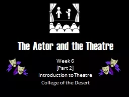 The  Actor and the Theatre