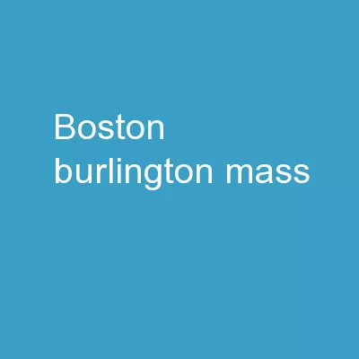 Boston (Burlington), Mass.
