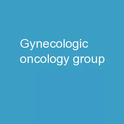 Gynecologic Oncology Group