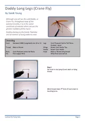 Ludlow Fly Tying Club Page addy Long Legs Crane Fly y