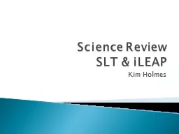Science Review SLT &