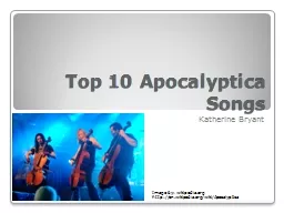 Top 10 Apocalyptica Songs
