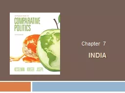 INDIA Chapter  13 THE MAKING OF THE MODERN INDIAN STATE