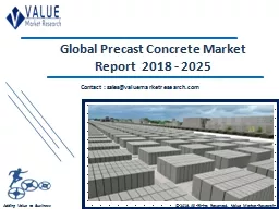 Precast Concrete Market - Industry Research Report 2018-2025